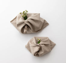 Load image into Gallery viewer, Bento Bag Tied with Sprig of Dried Lavender
